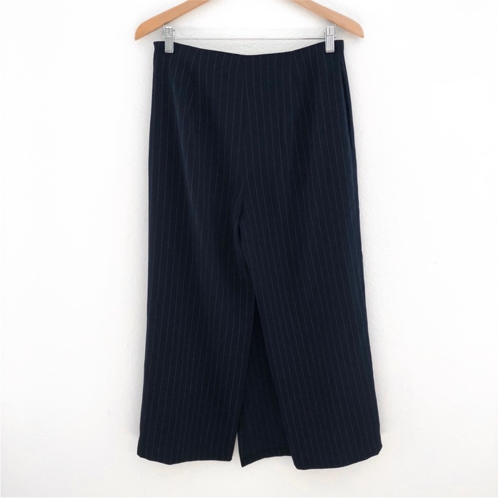NWOT Pixie Market striped navy wide leg pants chic boho bohemian size small - Picture 6 of 9